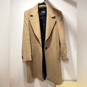 Zara Wool Blend Coat